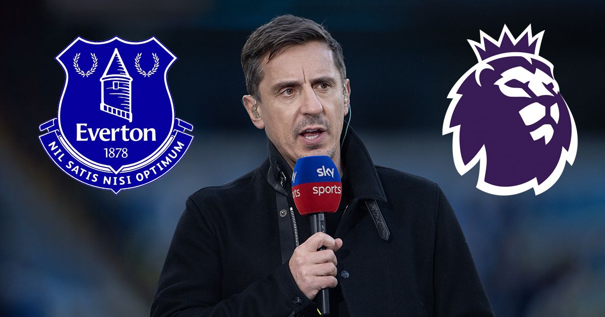 Everton: Gary Neville fa irruzione nella Premier League per la gestione della situazione dei Toffees