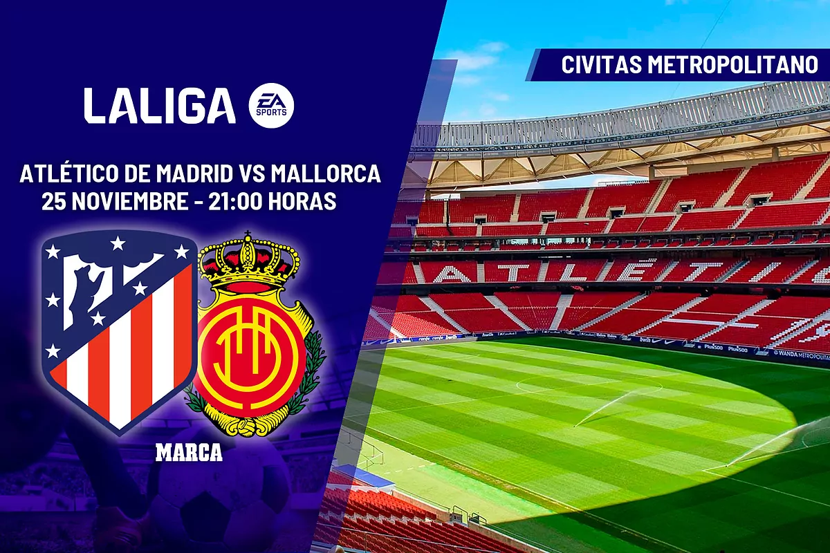 LaLiga: Atlético – Maiorca: programma e dove guardare oggi la partita della 14ª giornata della Liga EA Sports in TV e online
