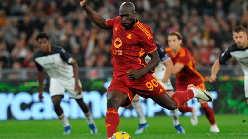 TS – Lukaku, il rigore sbagliato in Roma-Lecce spezza l’incredibile statistica!