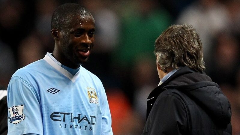 Yaya Toure si riunisce con l’ex allenatore del Manchester City nel nuovo ruolo di allenatore internazionale