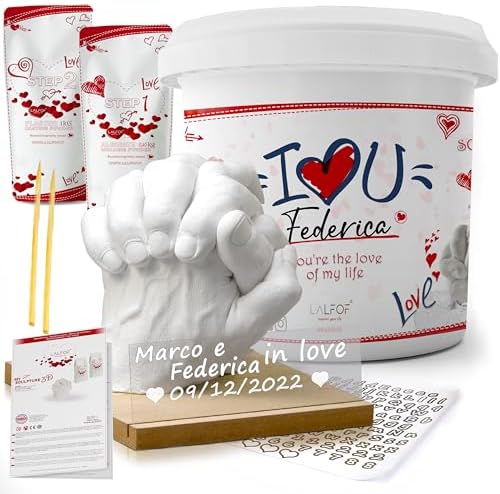 Lalfof® Kit Calco Mani Coppia con NOME. Idee Regalo donna, Regali Natale 2023 Offerte. Idee Regalo Anniversario Per Lui Lei, Regali Di Coppia,Regalo Fidanzato,Regalo Fidanzata,Regalo Per Lui Lei – idea regalo udinese