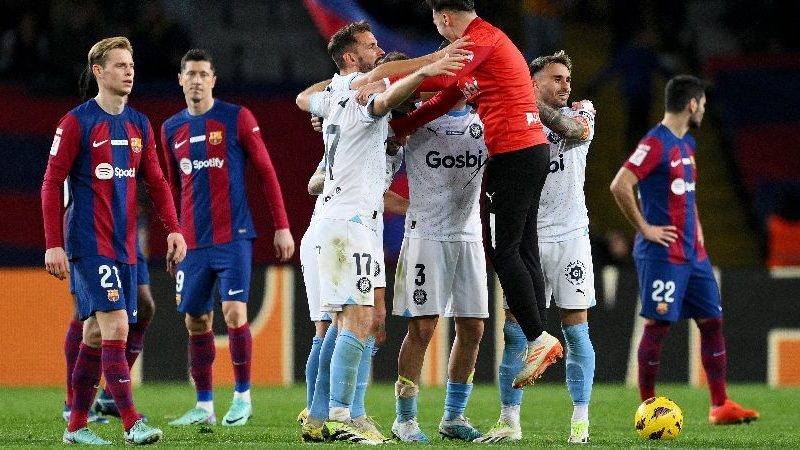 Il Girona ha superato quattro volte il Barcellona al Montjuic e ha superato il Real Madrid in testa alla Liga