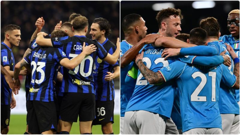 Inter e Napoli vogliono chiudere l’anno con il buon gusto in bocca