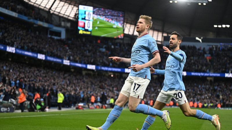 La stella del Manchester City catturata in un filmato dell’allenamento durante l’attesissimo ritorno