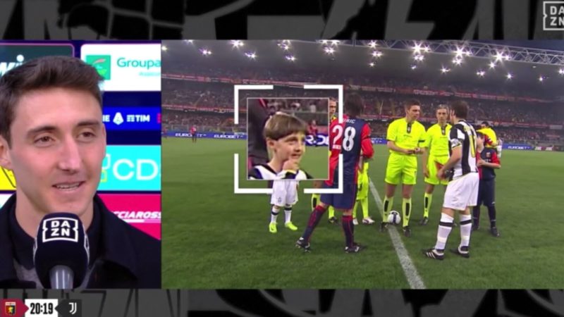 TS – le emozioni di Andrea in tv