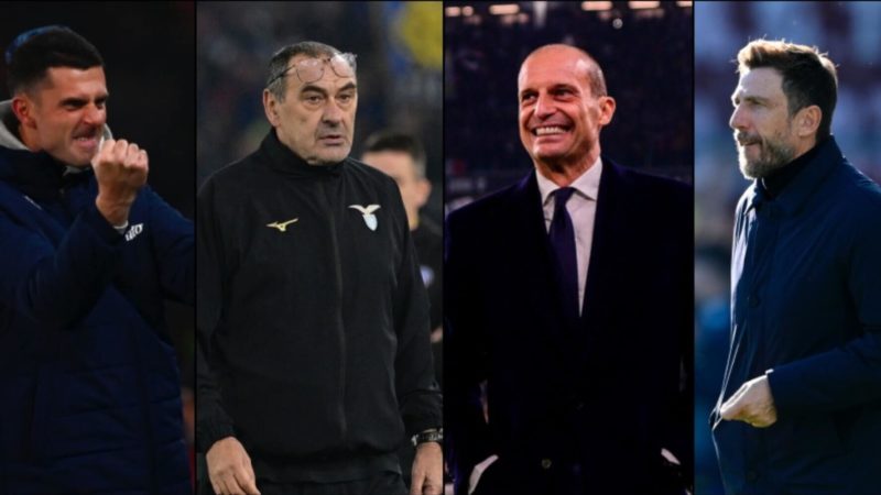 Tuttosport – Allegri al top, Juric davanti a Sarri
