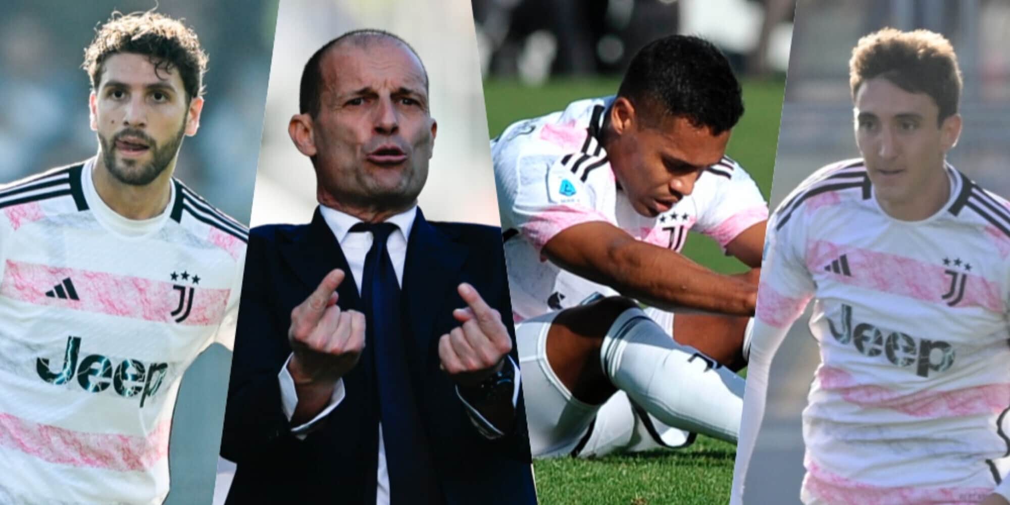 Tuttosport – Allegri e Juve-Roma, le possibili scelte di formazione tra infortuni e squalifiche