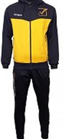 GIVOVA TUTA VISA MELANGE CON CAPPUCCIO POLARFLEECE – idea regalo sampdoria