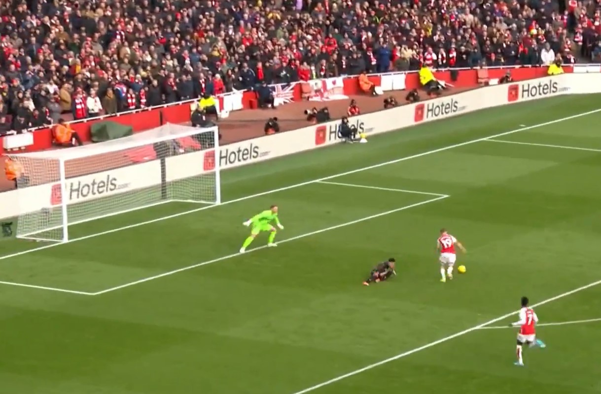 Il contropiede letale dell’Arsenal porta alla brillante conclusione di Trossard