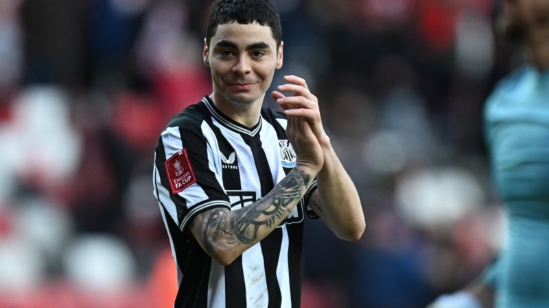 L’ala del Newcastle United Miguel Almiron mantiene un accordo con il club della Pro League saudita Al-Shabab