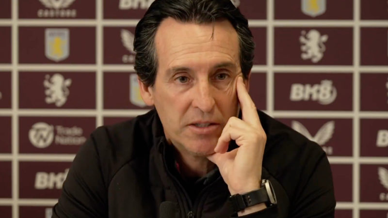Unai Emery rivela che l’Aston Villa potrebbe dover vendere giocatori a causa del FFP