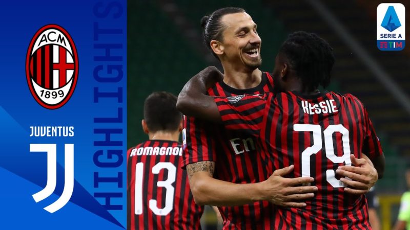 Milan-Juventus 4-2 |  Il gol di Ronaldo non basta per stordire la capolista Serie A del Milan!  |  Serie A-TIM