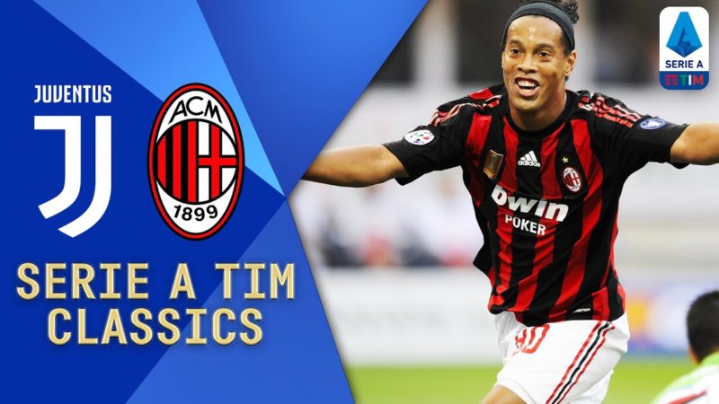 Ronaldinho, Pirlo, Nedved & Del Piero |  Juventus-Milan (2008) |  Classiche Serie A TIM |  Serie A-TIM