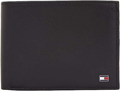 Tommy Hilfiger Eton CC And Coin Pocket, Portafoglio Uomo, Blu Scuro, 14x10x2 cm (B x H x T) – idea regalo milan