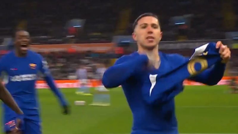 La stella del Chelsea produce un magico calcio di punizione per mettere fine alle speranze di rimonta dell’Aston Villa