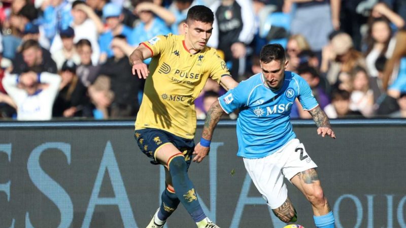 Napoli-Genoa LIVE 0-1: Frendrup la sblocca!|Primapagina