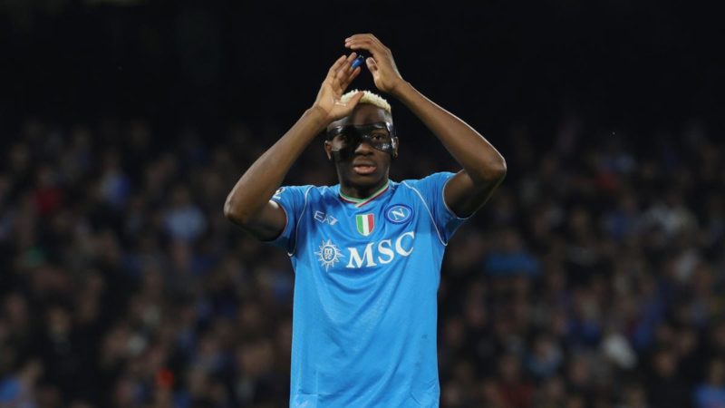 Osimhen rimette piede in Europa