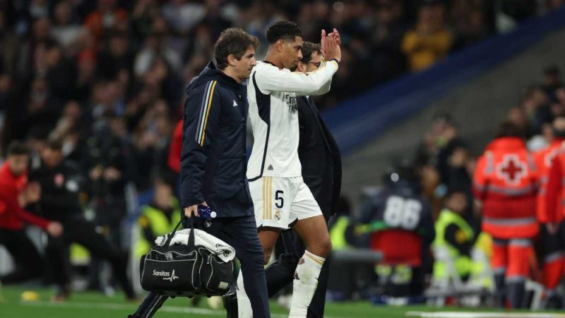 Real Madrid, niente lesione per Bellingham ma l’infortunio è di entità ‘grave’: niente Lipsia|Champions League