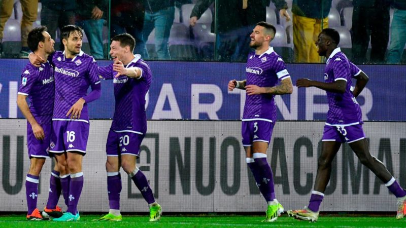 TS – La Fiorentina ribalta la Lazio e la scavalca in classifica: decide Bonaventura