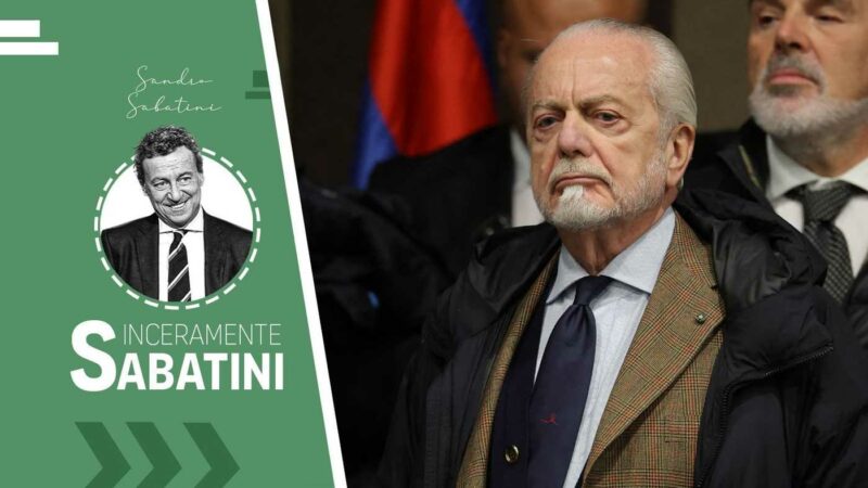 CM.com – De Laurentiis sbotta contro le tv come 7 anni fa. La sua esuberanza dialettica è diventata ‘il problema’ del Napoli|Primapagina