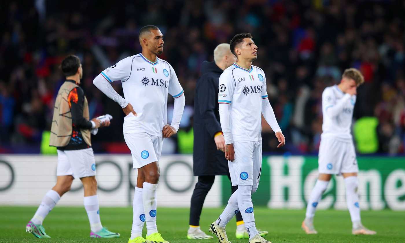 Calciomercato.com – Napoli fuori da Champions League e Mondiale per Club: 3-1 Barcellona a Montjuic|Primapagina