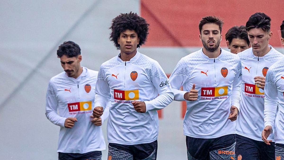 Il Valencia si allena dopo un week-end libero e in attesa degli Internazionali