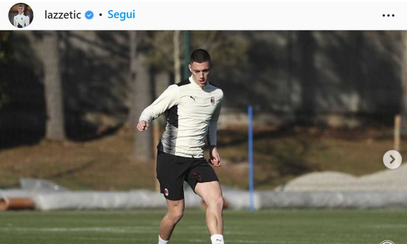 Milan, senti Lazetic: ‘Fantastico allenarsi con Ibra, mi ha dato dei consigli su come…’|Serie A