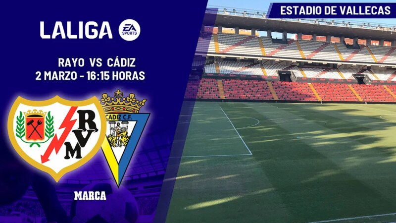 Rayo Vallecano – Cdiz: programma, dove guardare oggi in TV e canale la partita della Liga EA Sports