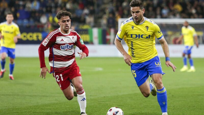 Riepilogo e gol della partita Cadice-Granada (1-0) della 30° giornata