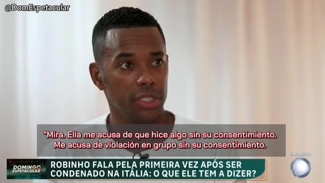 Serie A: l’inferno di Robinho a quasi 20 anni dalla firma del Real: “Non sono un mostro”