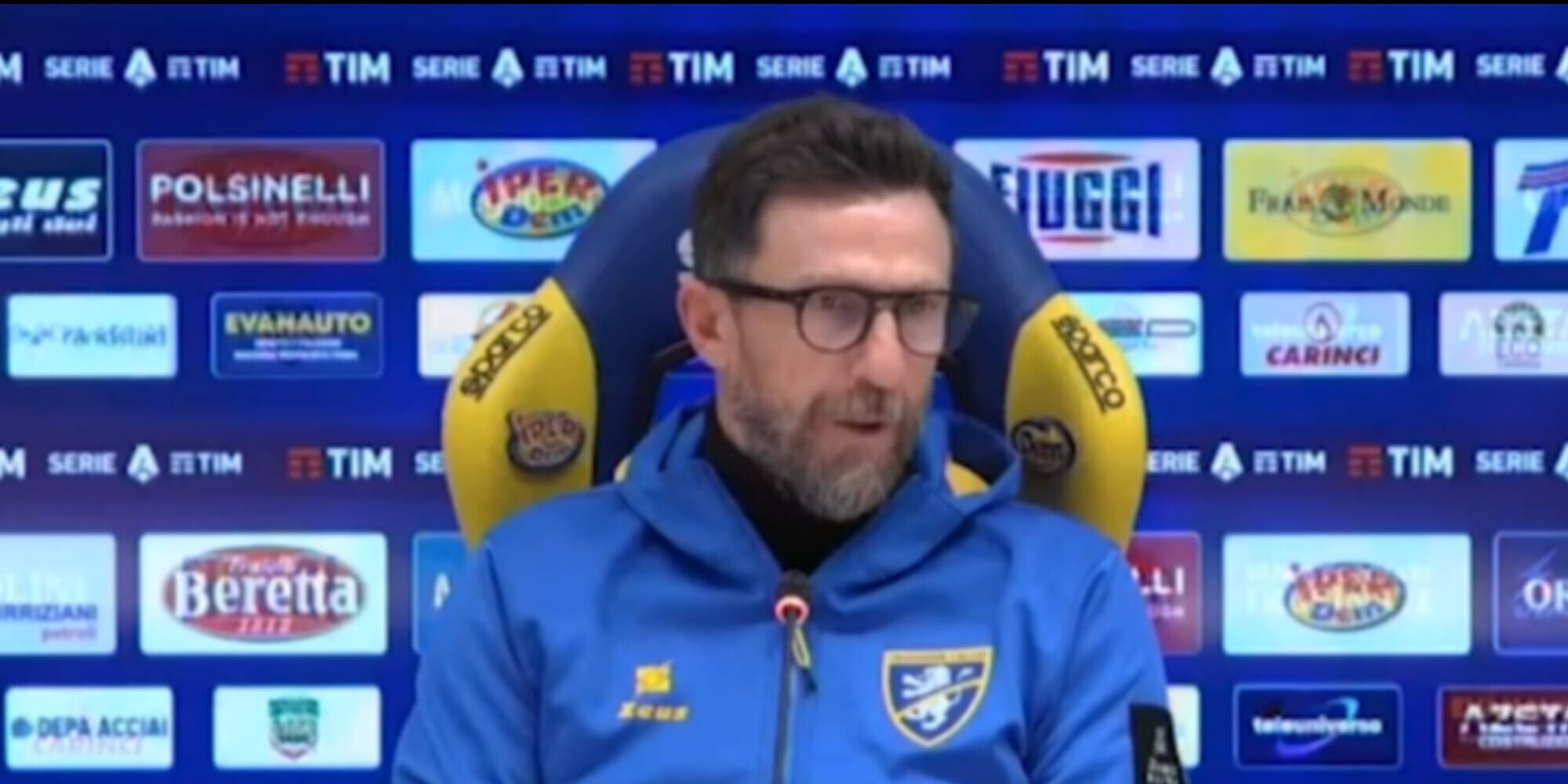 TS – “Soulé è tornato col sorriso e sono certo mi dirà una cosa”