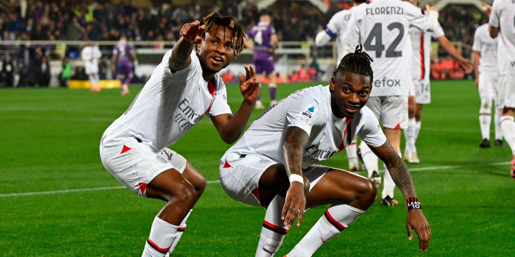 TS – il Milan supera la Fiorentina e allunga sulla Juve