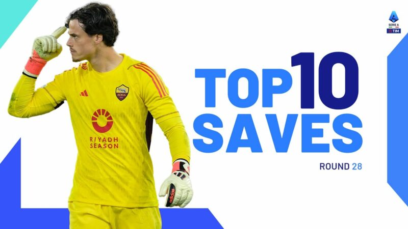 La Roma ha trovato un nuovo gioiello a Svilar |  I migliori salvataggi |  Giro 28 |  Serie A 2023/24
