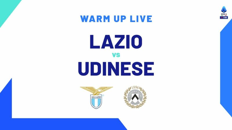 🔴 IN DIRETTA |  Riscaldamento |  Lazio-Udinese |  Serie A TIM 2023/24