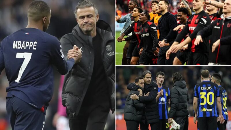La fine si avvicina…. Quando Leverkusen, Inter e PSG saranno campioni?
