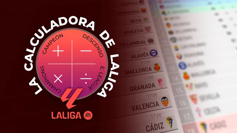 LaLiga: Calcolatore della Prima Divisione: di cosa hanno bisogno le squadre per vincere LaLiga, raggiungere l’Europa o evitare la retrocessione