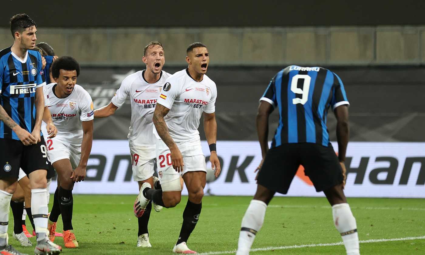 Milan su Diego Carlos, che duello con Lukaku nella finale di Europa League persa dall’Inter di Conte contro Lopetegui|Mercato