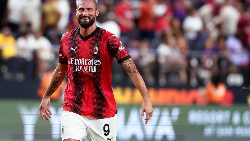 Serie A: Giroud lascia il Milan per firmare per i Los Angeles Galaxy