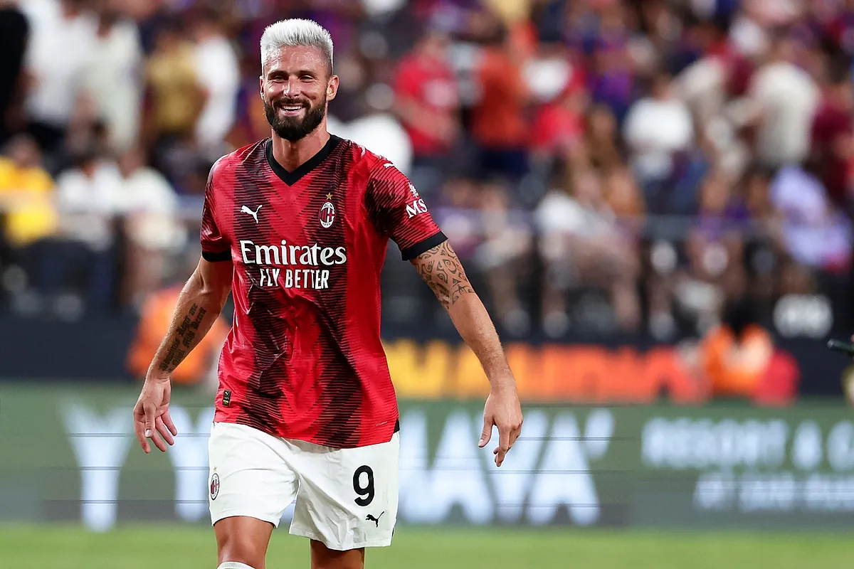 Serie A: Giroud lascia il Milan per firmare per i Los Angeles Galaxy