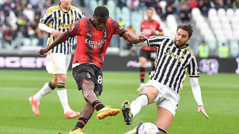 Serie A: la Juventus non va oltre il pareggio contro il Milan nonostante Chiesa