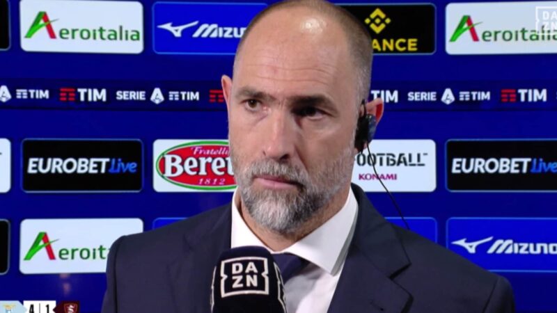 TS – “Non era una partita facile. Parole Luis Alberto? Non commento”