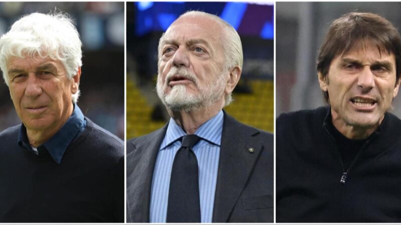CdS – Napoli, casting per l’allenatore: restano Gasperini o Conte
