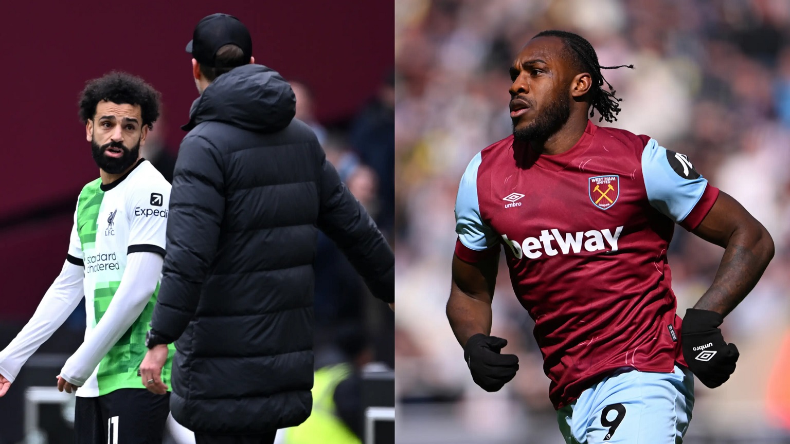 Michail Antonio rivela cosa ha detto Jurgen Klopp a Mo Salah durante lo battibecco