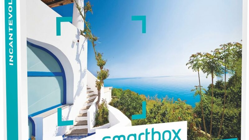 Smartbox – Incantevole Evasione – 1 Notte Con Colazione, 2 Persone, Cofanetto Regalo – idea regalo milan