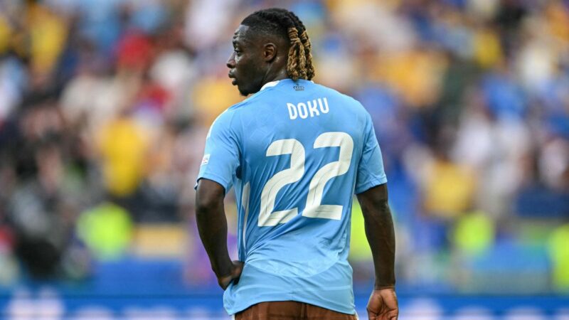 Euro 2024: Pep Guardiola accusato delle carenze di Jeremy Doku con il Belgio