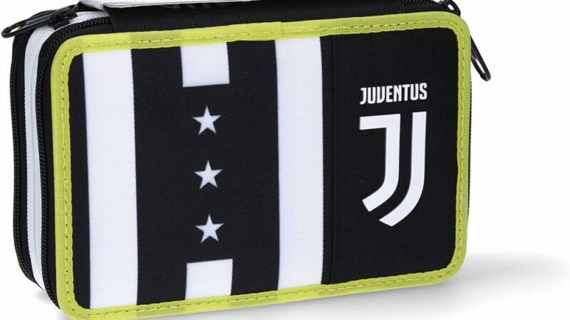 JUVENTUS WINNER FOREVER ASTUCCIO 3 ZIP – idea regalo juve