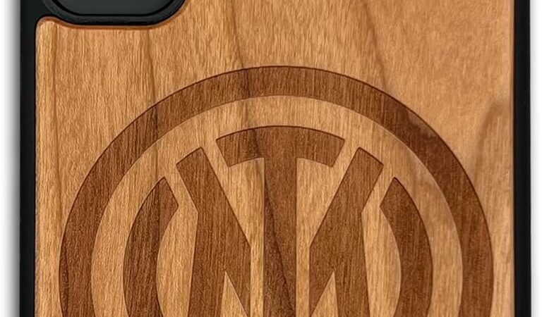 Inter Iconic Puzzles, Cover Ufficiale in Legno 100% sostenibile, Compatibile con Samsung S23, Resistente, Idea Regalo – idea regalo inter