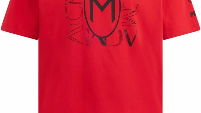 AC Milan T-Shirt FtblCulture, ACM, Rosso, Adulto, Unisex – idea regalo milan