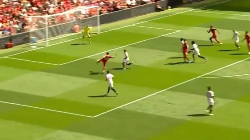 I tifosi del Liverpool non crederanno a ciò che ha fatto Diogo Jota nello scontro pre-campionato