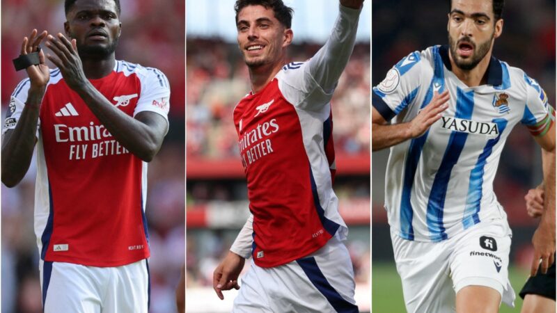 Merino, Partey, Havertz e altri